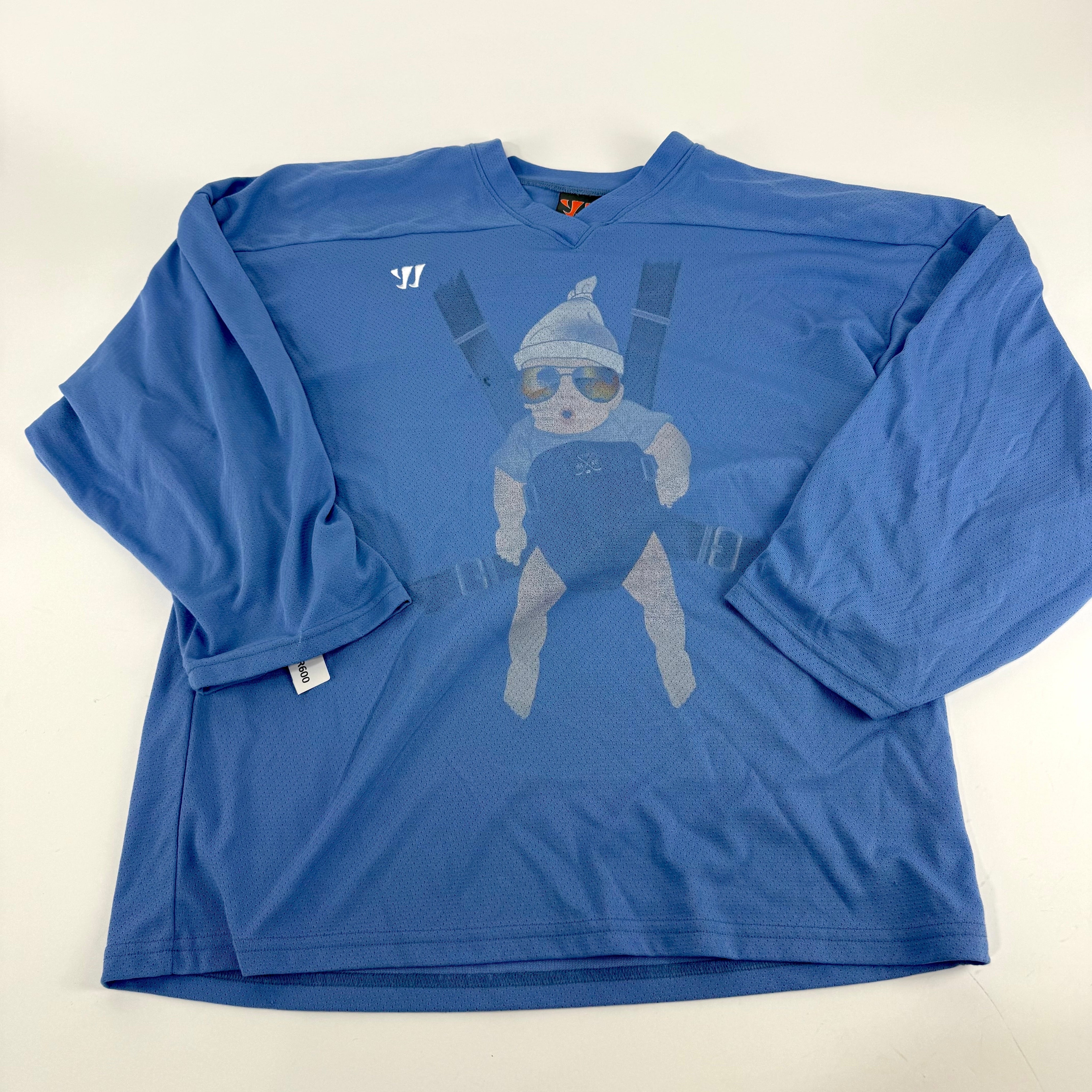 Used Baby Blue Warrior Practice Jersey | Large | R600 - Top Flight Hockey