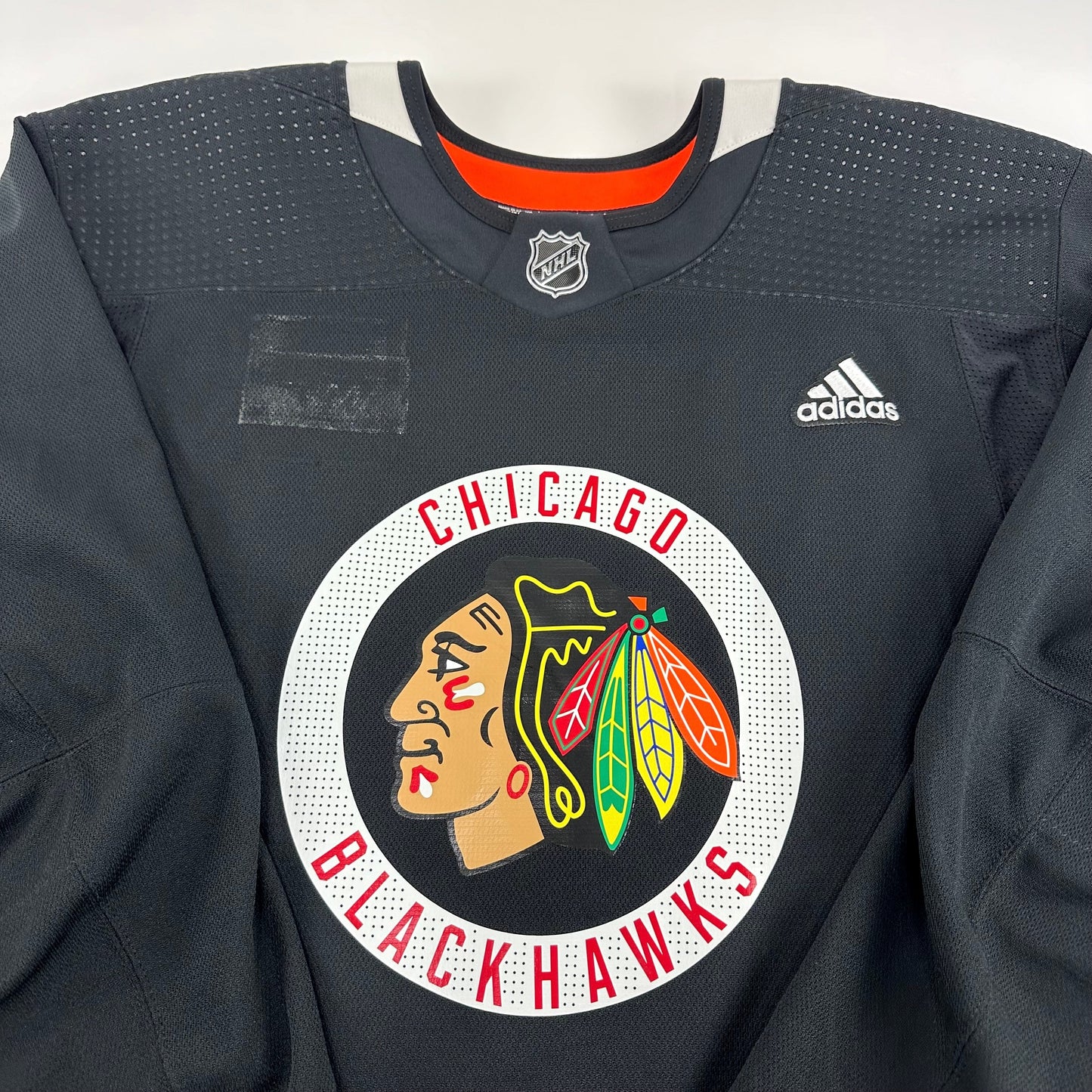 BRENTON #54 - Black Chicago Blackhawks Practice Jersey - Adidas MIC Size 58
