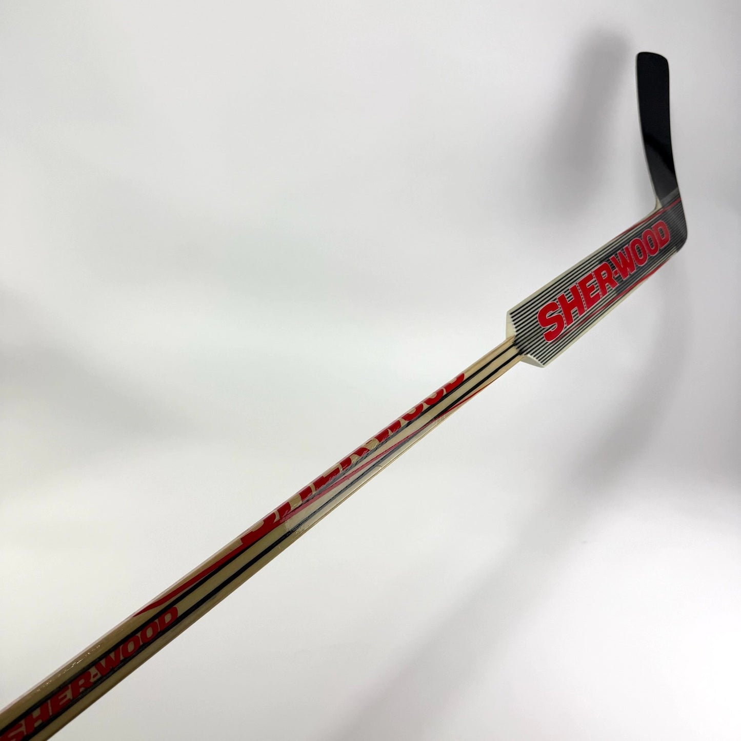 New Wood Regular Sherwood GS350 Goalie Stick | 25" | P31 Curve | E383 - Top Flight Hockey