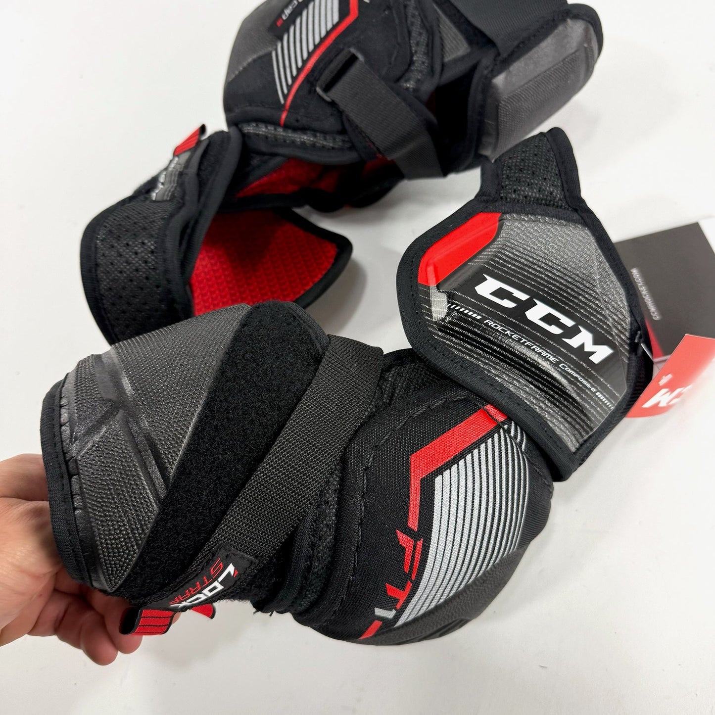 New CCM Jetspeed FT1 Elbow Pads | Sr Large - Top Flight Hockey