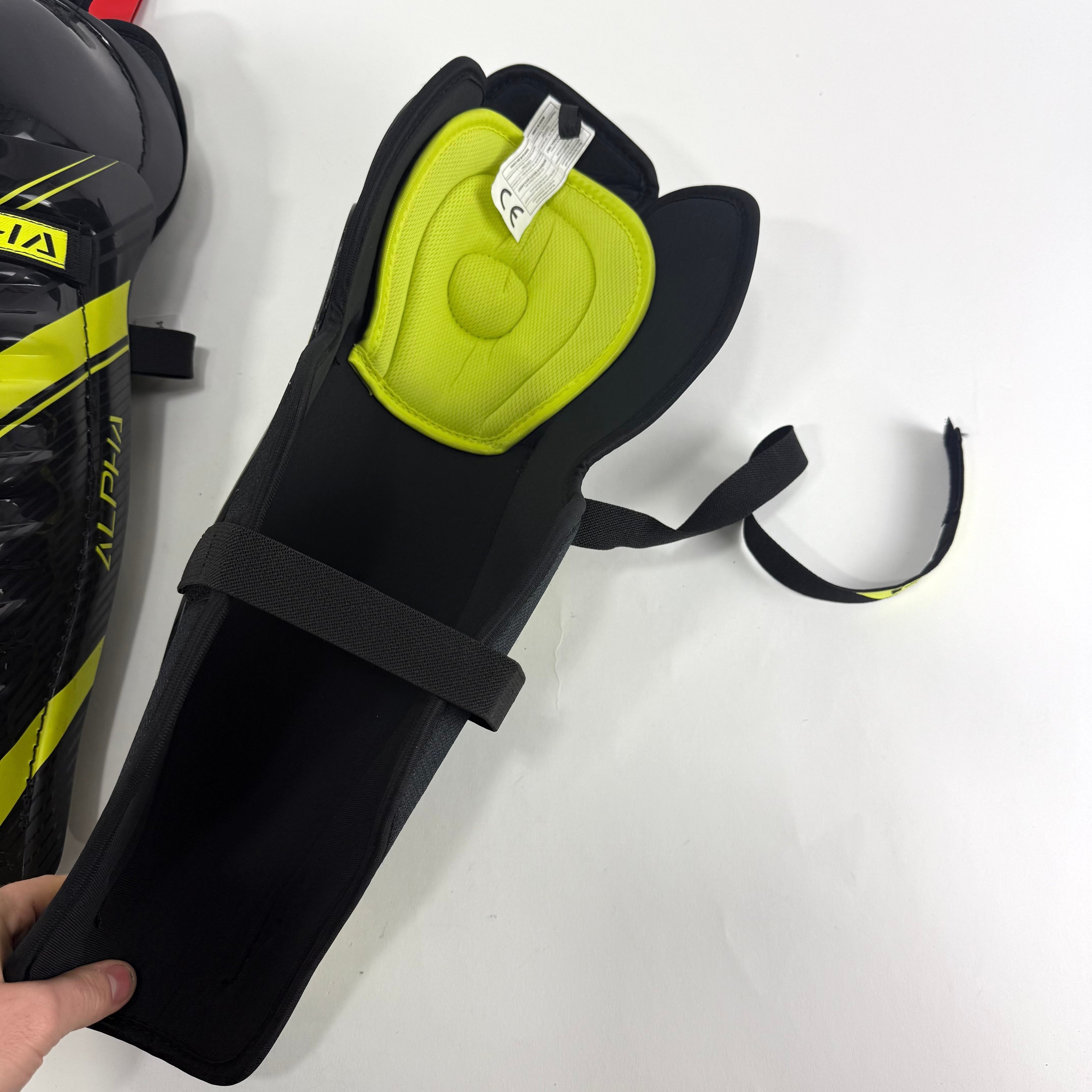 New Warrior Alpha DX5 Shin Guards | 17" | K264 - Top Flight Hockey