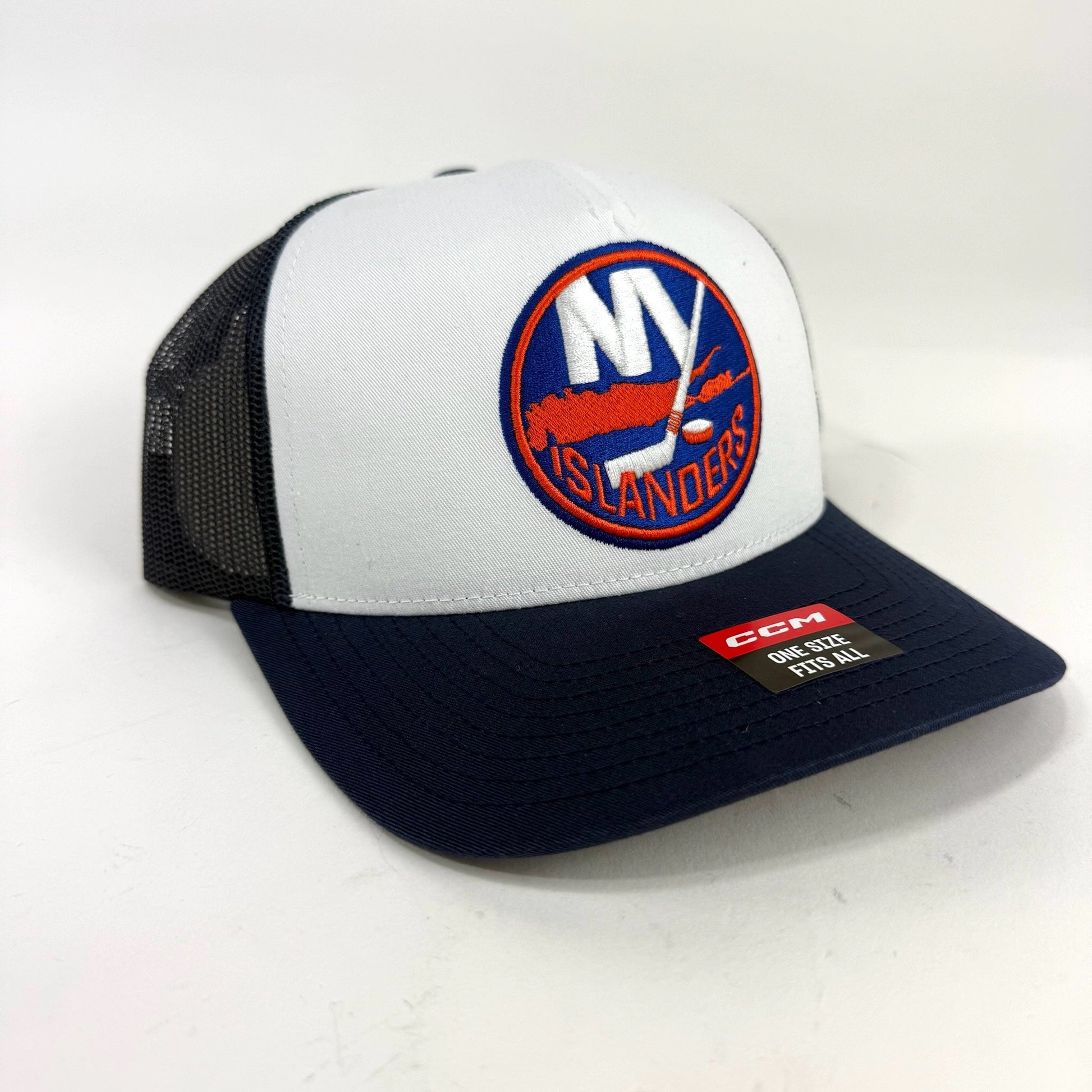 New CCM Islanders Meshback Trucker Cap | Senior | #191520555023 - Top Flight Hockey