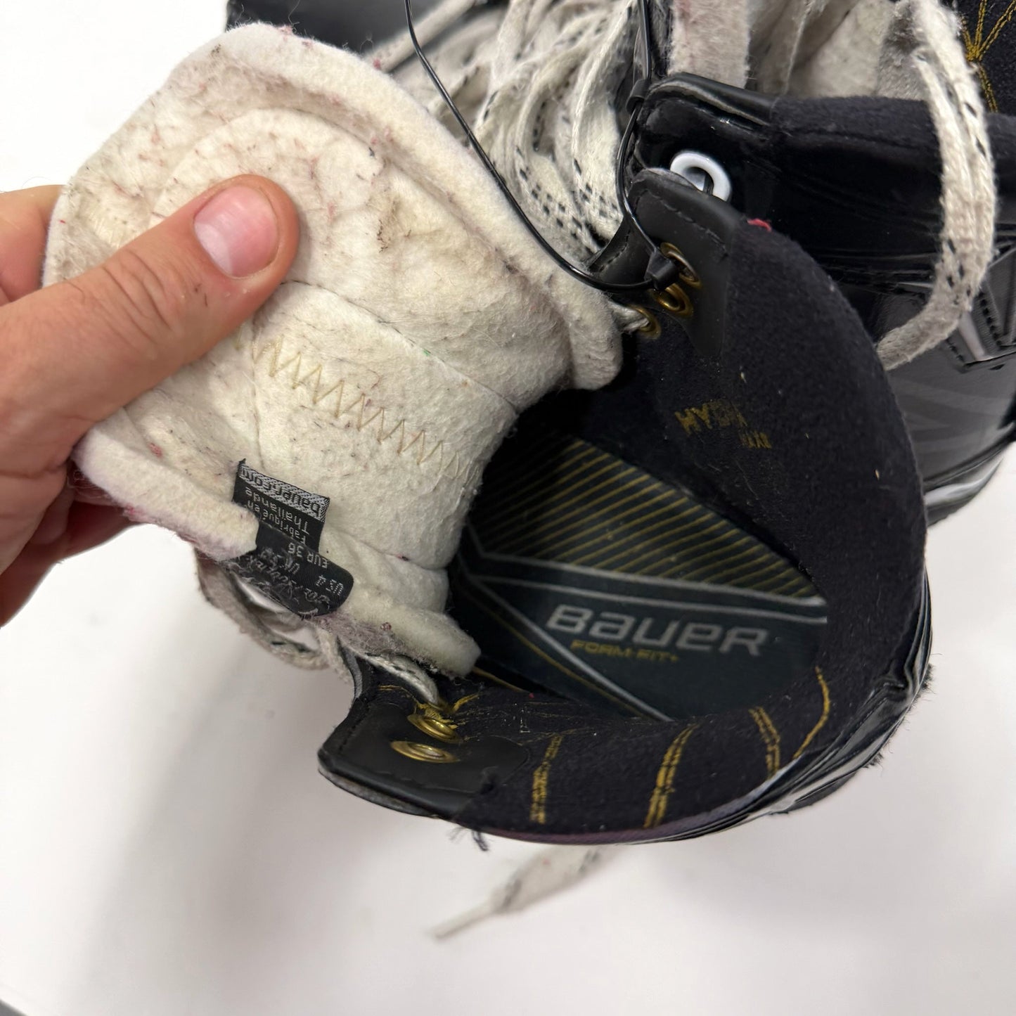 Used Bauer Supreme S190 Goalie Skates | Size 5.5 D | AB492