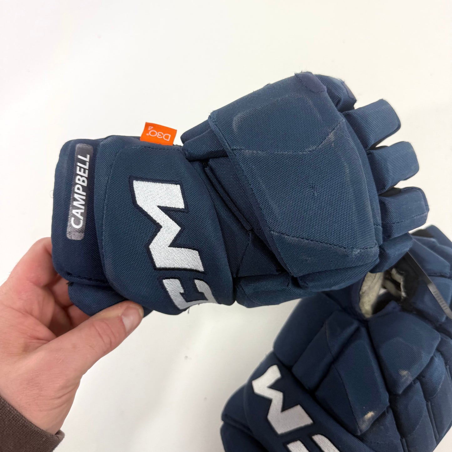 Used Navy CCM Jetspeed Pro Gloves | 14" | D357 - Top Flight Hockey