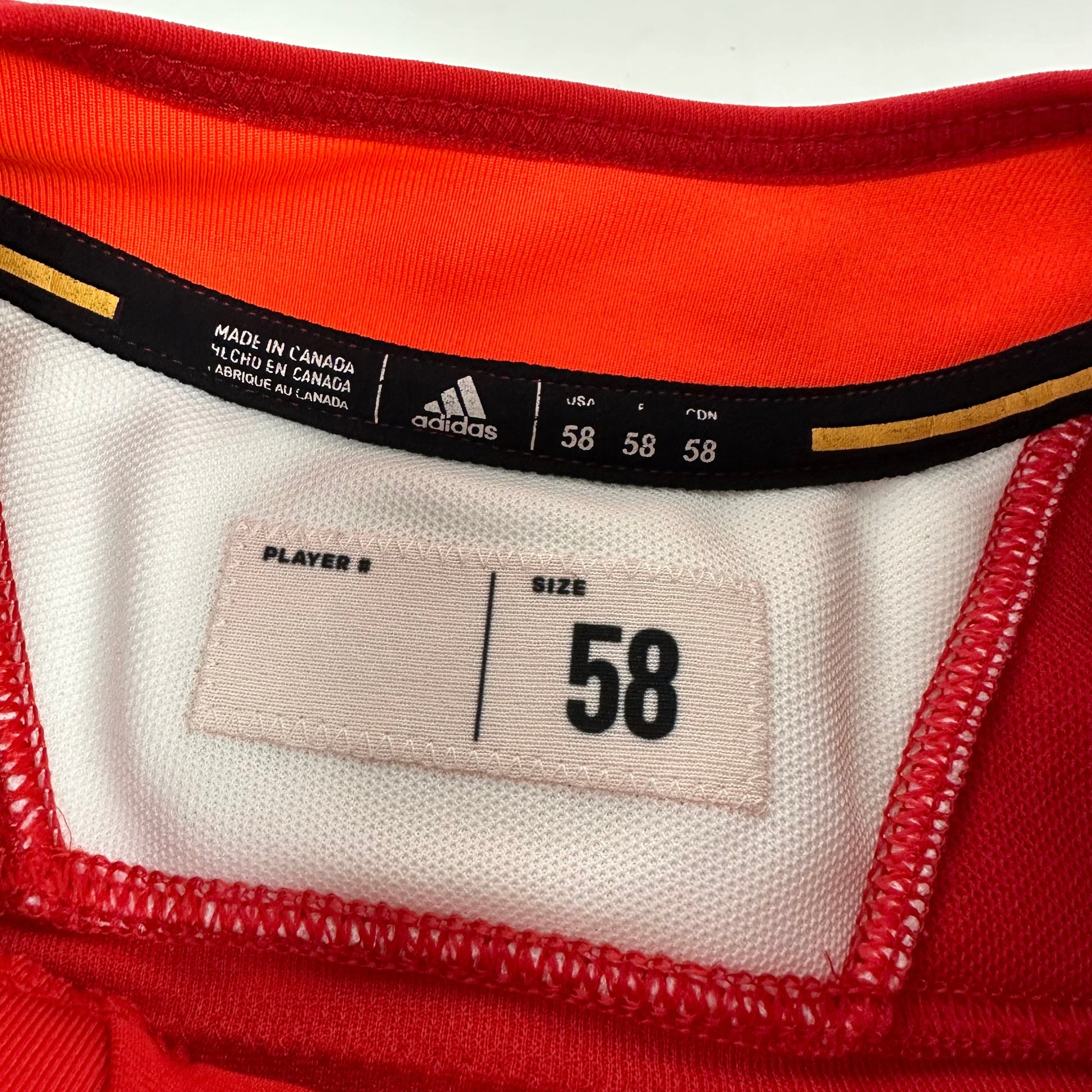 TUULOLA #41 - Red Chicago Blackhawks Practice Jersey - Adidas MIC Size 58 - Top Flight Hockey