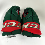 Brand New CCM HGQL Gloves Minnesota Wild 15"