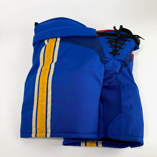 New STL Blues Heritage CCM HP45 Pants | Large | J637 - Top Flight Hockey