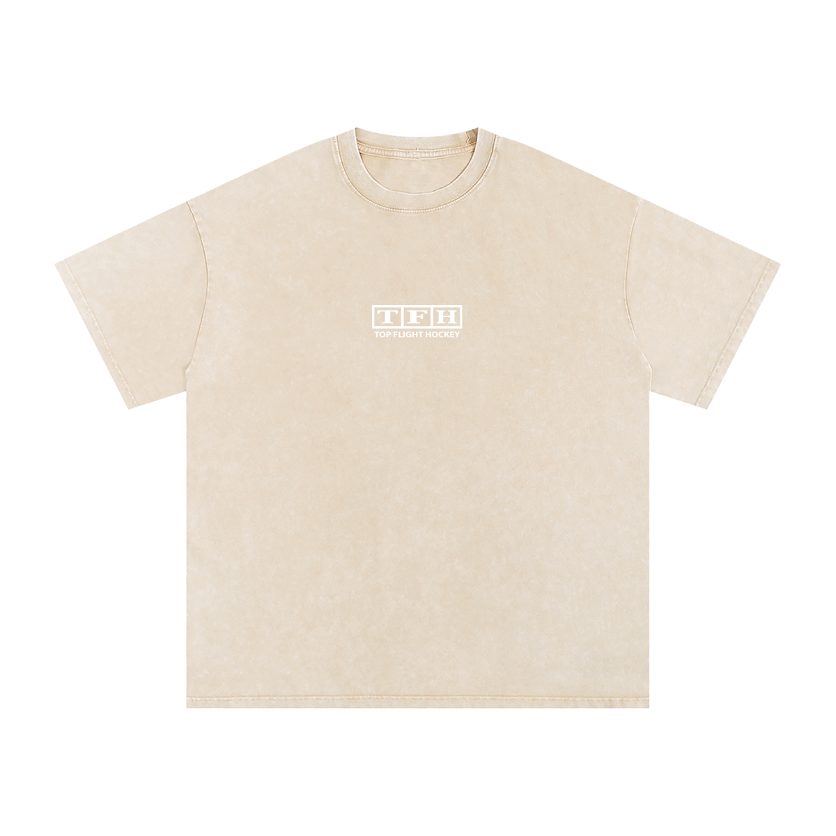TFH Washed Oversized Tee | White Logo