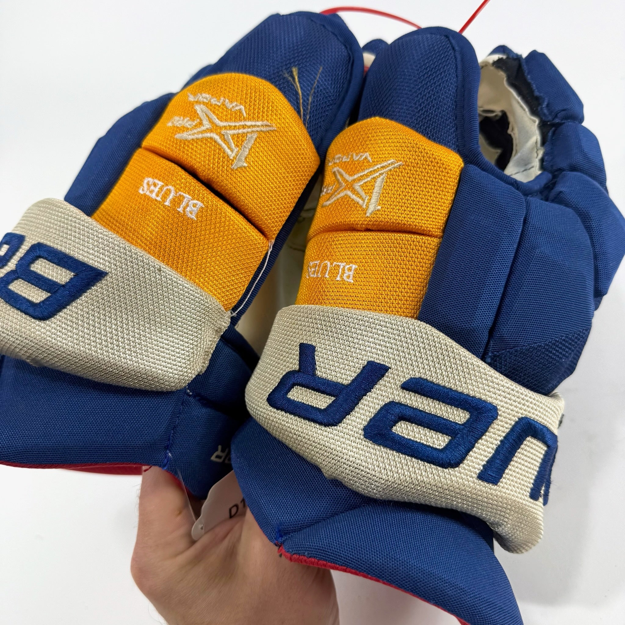 Used Once STL Blues Winter Classic Bauer Vapor 1x Pro Gloves | 14" | D109 - Top Flight Hockey