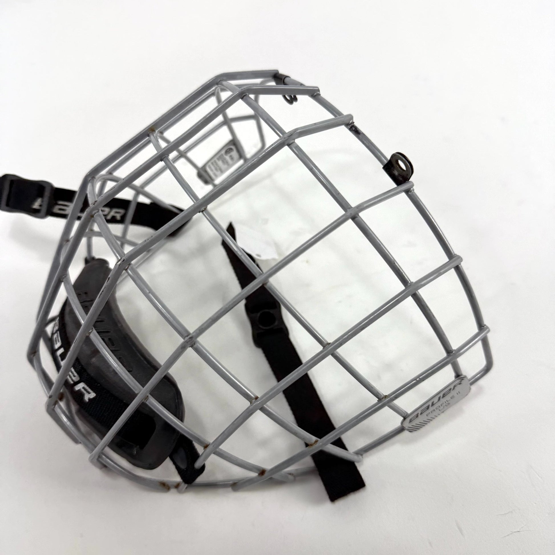 Used Grey Bauer Profile II Cage | Large | E208 - Top Flight Hockey