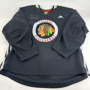 BRENTON #54 - Black Chicago Blackhawks Practice Jersey - Adidas MIC Size 58 - Top Flight Hockey