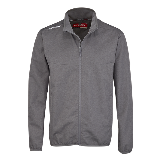 New CCM Dark Grey Lightweight Rink Suit Jacket | Youth XL | #191520399443