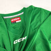 New Kelly Green CCM Practice Jersey | Sr Small - Top Flight Hockey