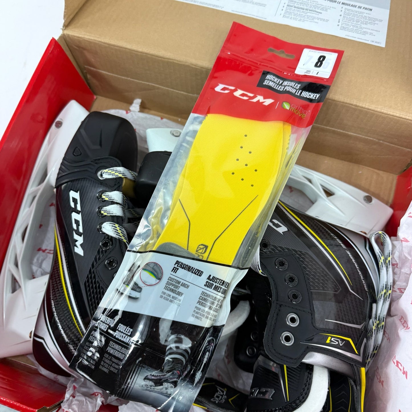 New CCM Super Tacks AS1 Skates | Senior 8D | F431