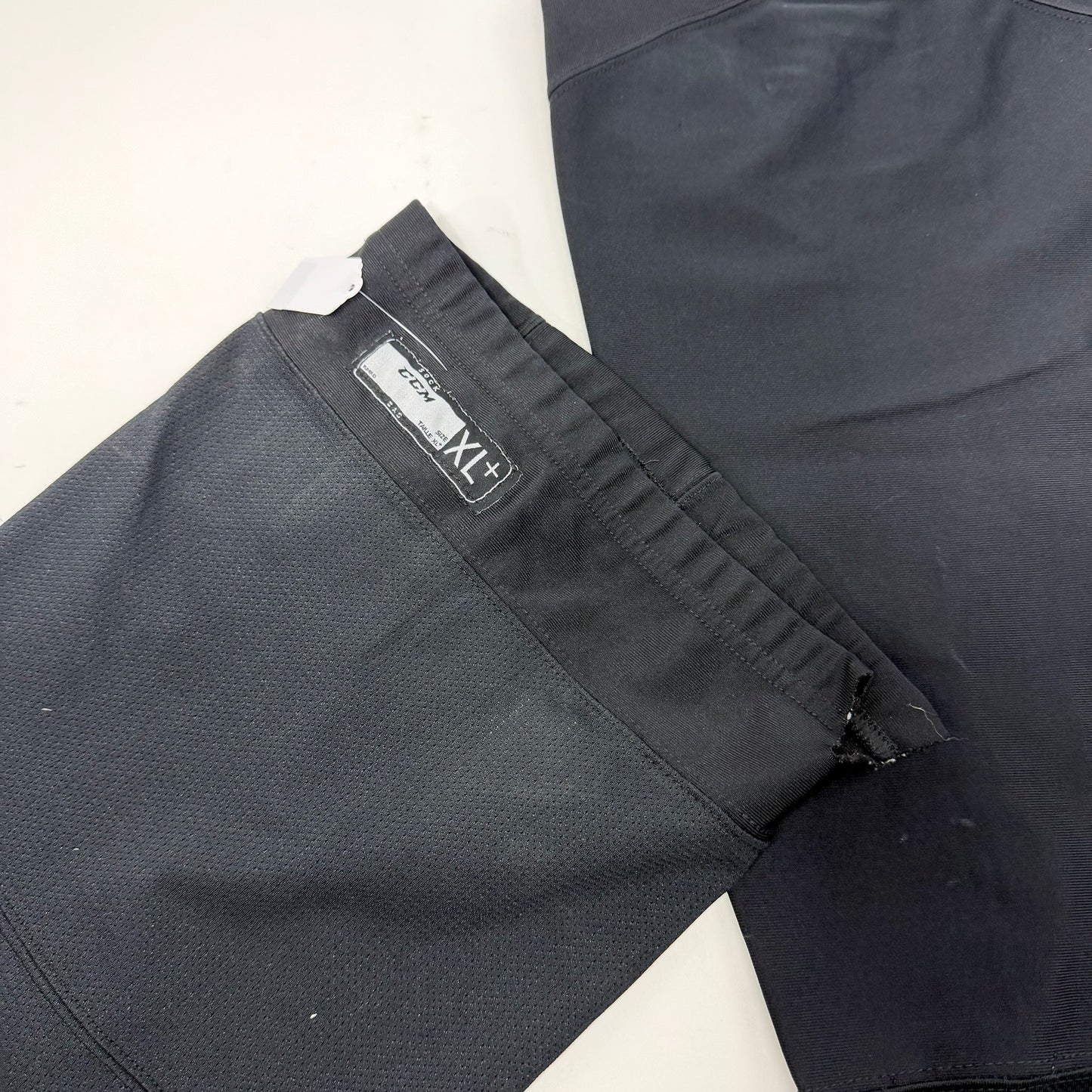 Used Black CCM Socks | Senior XL+ | AB890