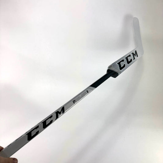 New Navy CCM Premier 2 Goalie Stick | Regular 26" | P1 Curve | C221 - Top Flight Hockey