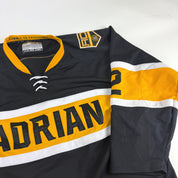 Black JOG Adrian College Game Jersey | Size 56 | Simmons-Fischer #82
