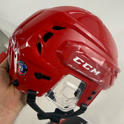 New Red CCM Tacks 710 Helmet | Large - Top Flight Hockey