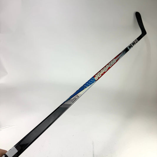 RARE Team USA New Left CCM Jetspeed FT7 Pro | 95 Flex P92M Curve Grip | Phillips | J496 - Top Flight Hockey