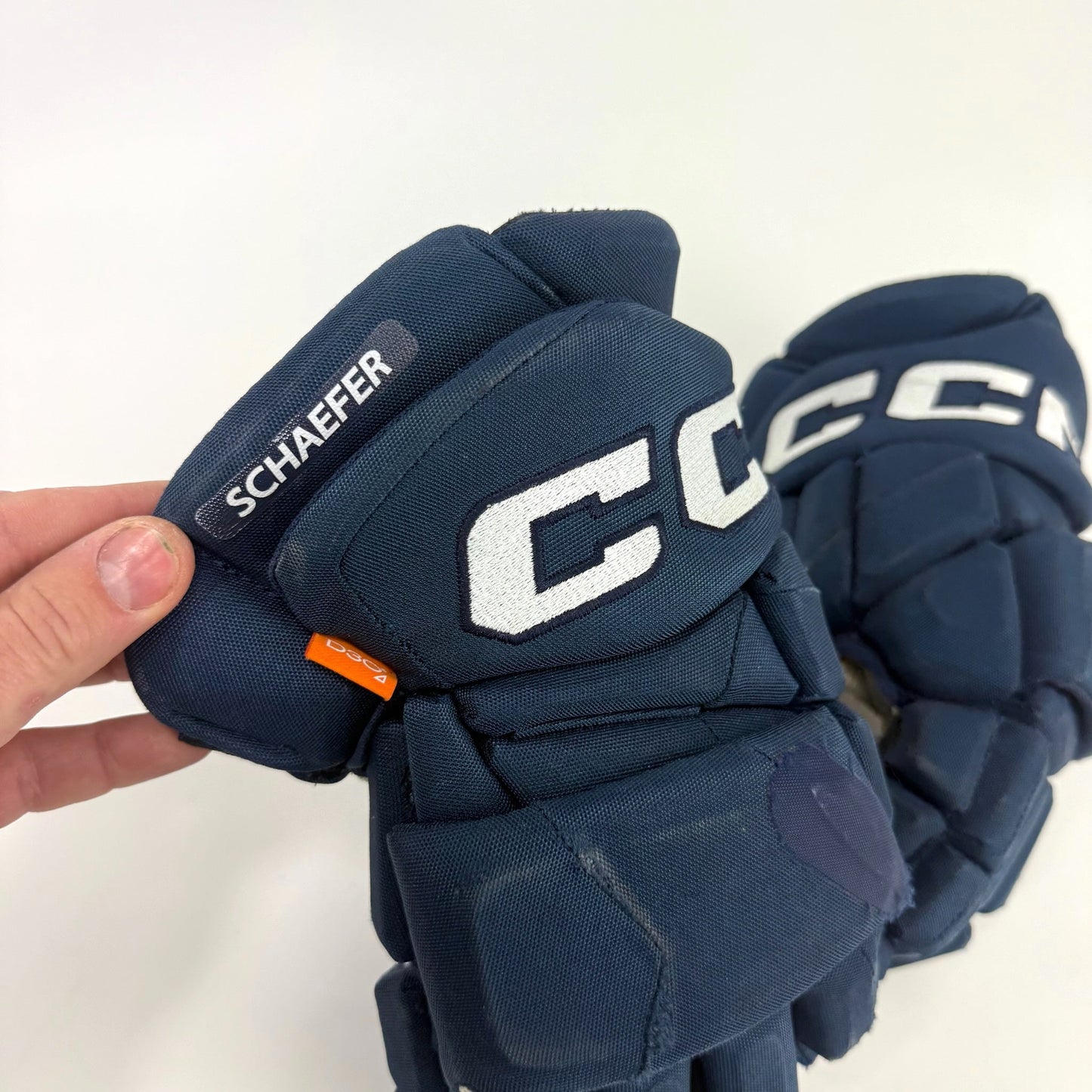 Used Navy CCM Jetspeed Pro Gloves | 14" | D354 - Top Flight Hockey