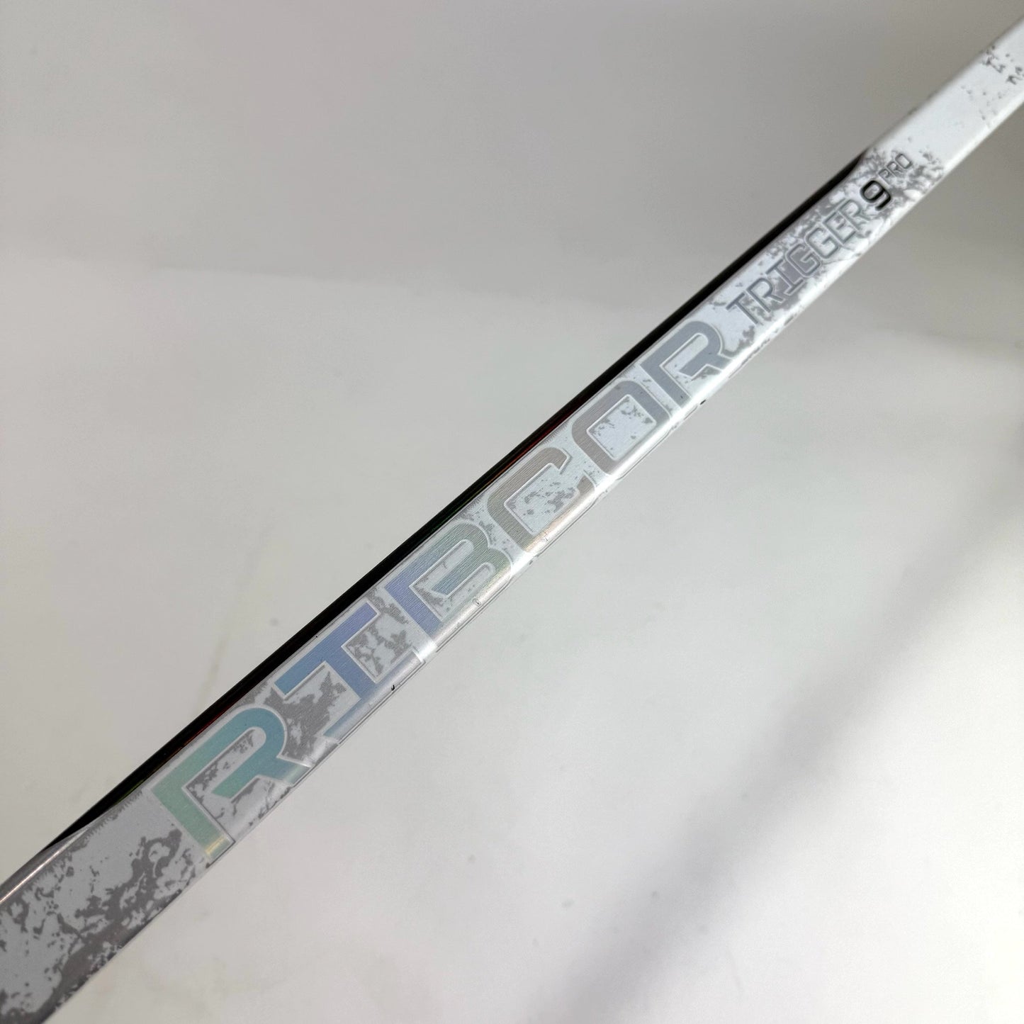 Used Left White CCM Ribcor Trigger 9 Pro | 95 Flex Custom Heel Curve | E610 - Top Flight Hockey