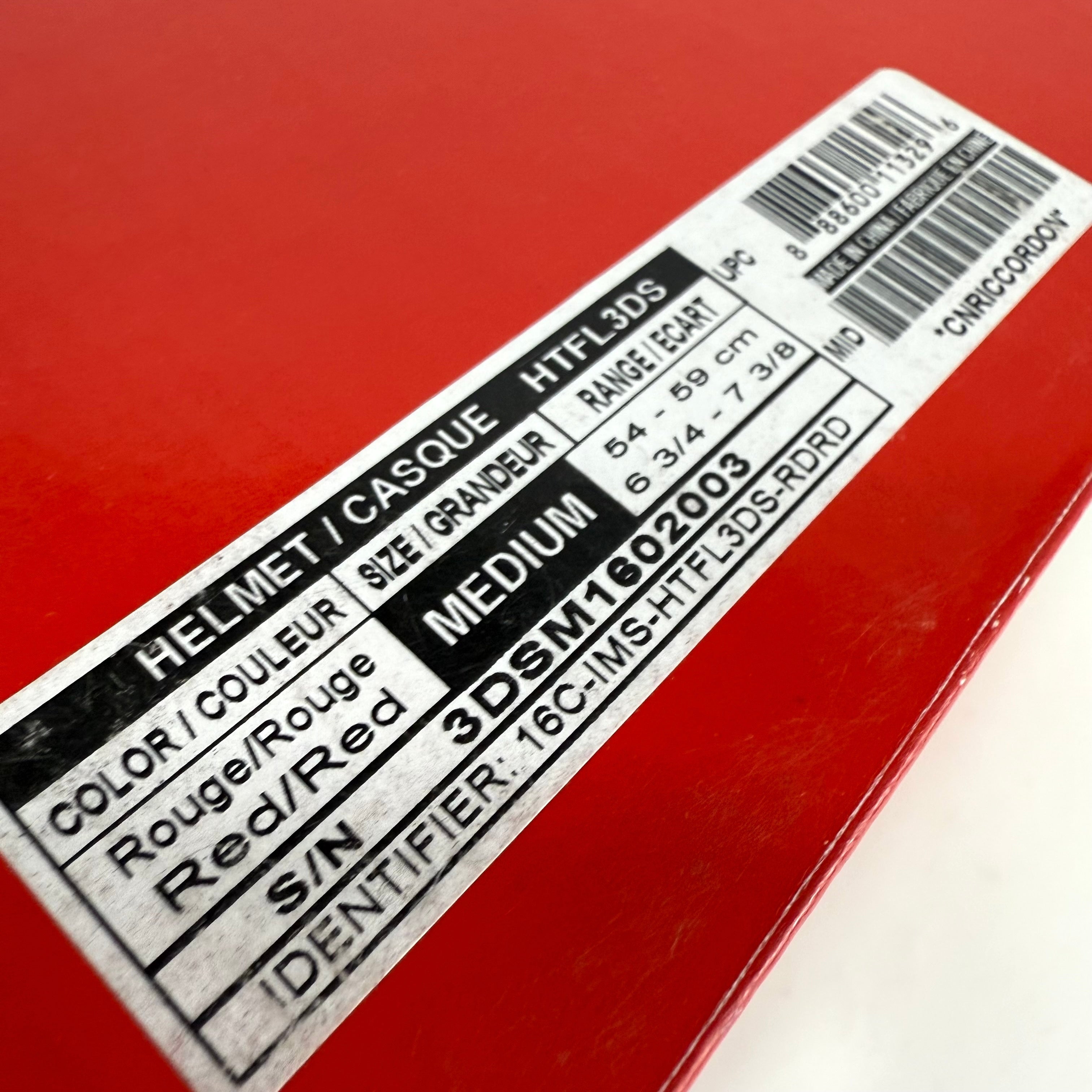 New Red CCM Fitlite 3DS Helmet | Medium - Top Flight Hockey