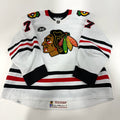 Kirby Dach #77 Away Chicago Blackhawks Game Worn Jersey 2021-2022, Set 2 | Size 58 | 2460-25560 - Top Flight Hockey