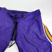 Used Purple and Yellow CCM PP10 Goalie Shell | Sr Large/XL | E356