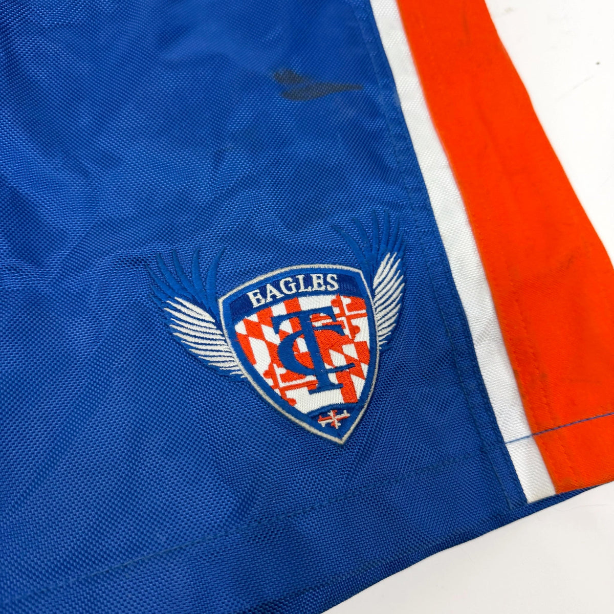 Used Royal and Orange JOG Pant Shell | Senior Small | AB170 - Top Flight Hockey