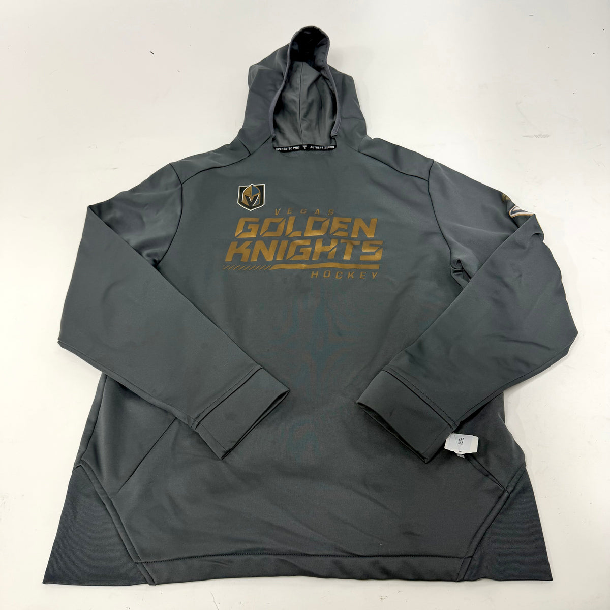 Used Grey Vegas Golden Knights Fanatics Hoodie | Senior Large | AB238