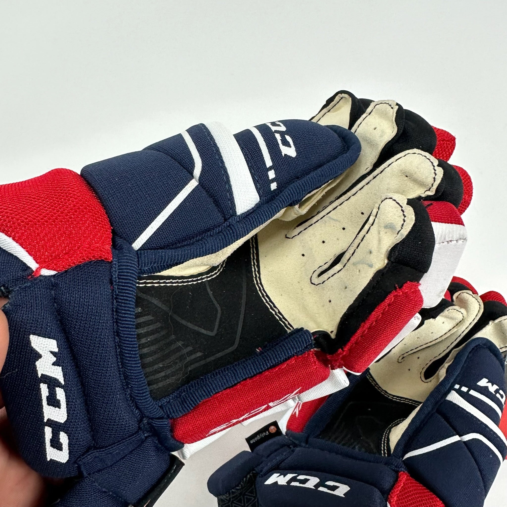 Brand New CCM Tacks 9060 12" Navy / Red / White Gloves