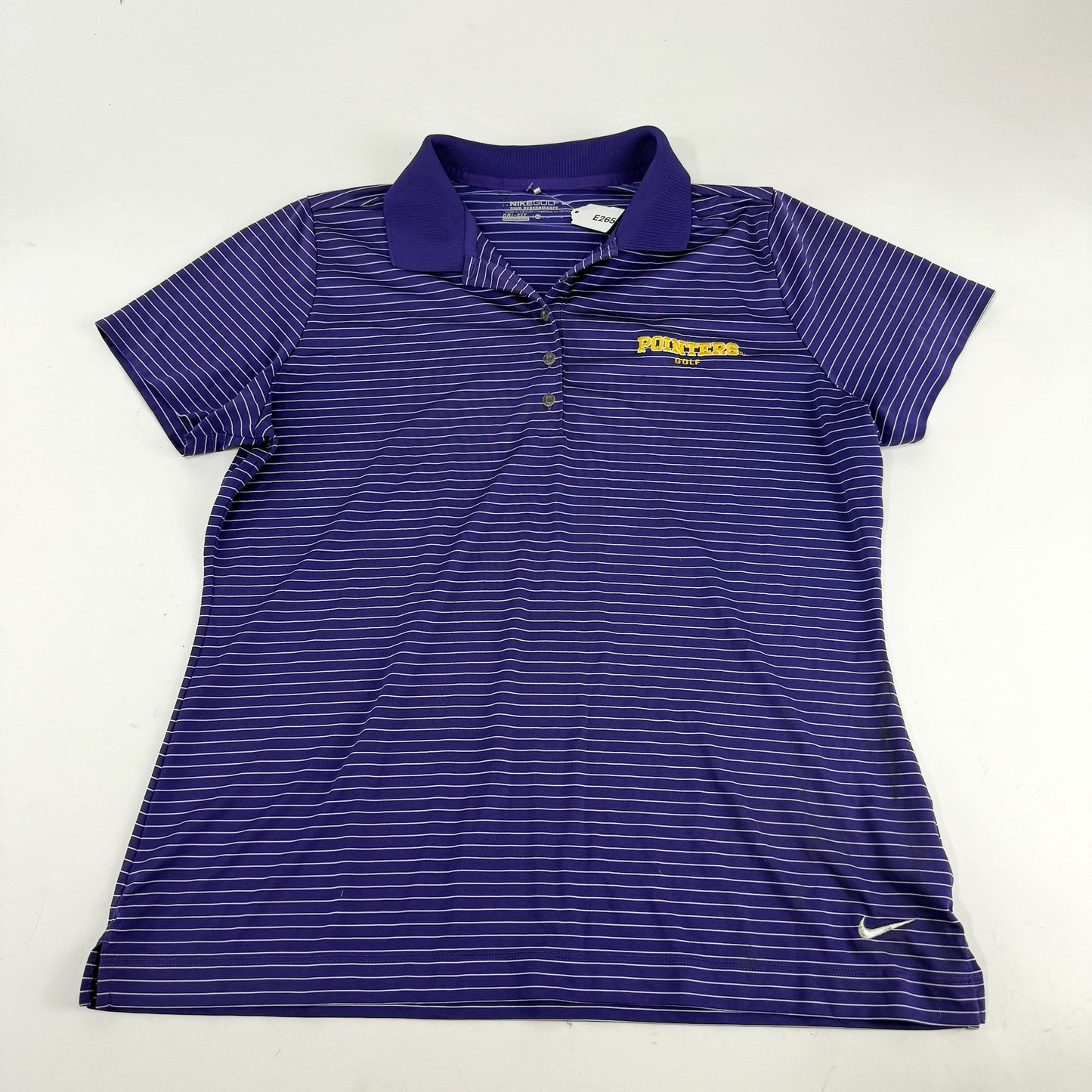 Used Purple Nike Womens UWSP Pointers Polo | Womens XL | E265 - Top Flight Hockey