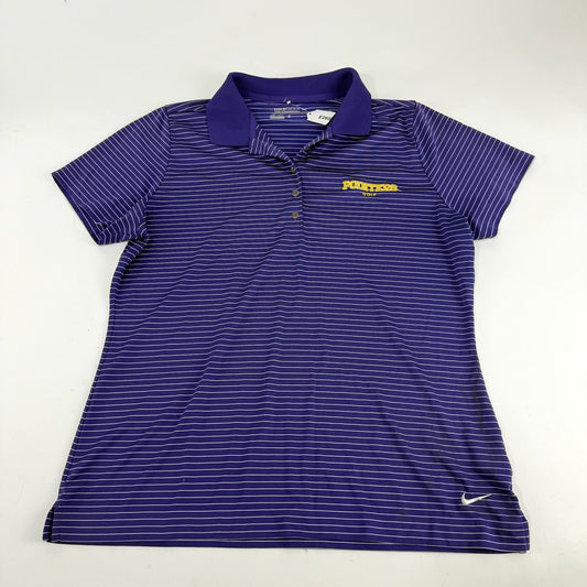 Used Purple Nike Womens UWSP Pointers Polo | Womens XL | E265 - Top Flight Hockey