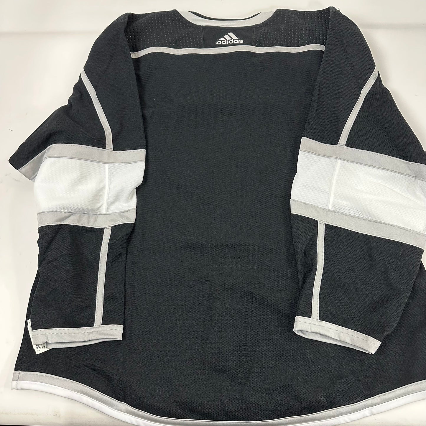 Brand New Blank Adidas MIC LA Kings Game Jersey | Black | Size 58 - Top Flight Hockey