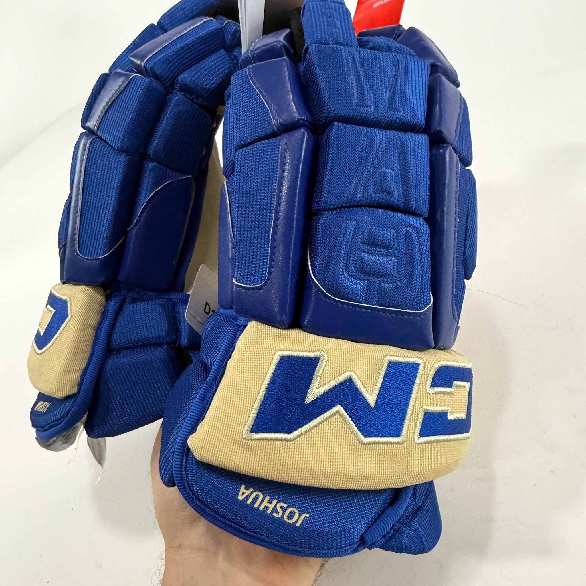 New STL Blues Heritage CCM HGCL Pro Gloves | 15" | Joshua | D122 - Top Flight Hockey