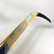 New Regular Yellow Eflex 5 Pro Lite Goalie Stick | 26" Paddle P4 Curve | R629 - Top Flight Hockey