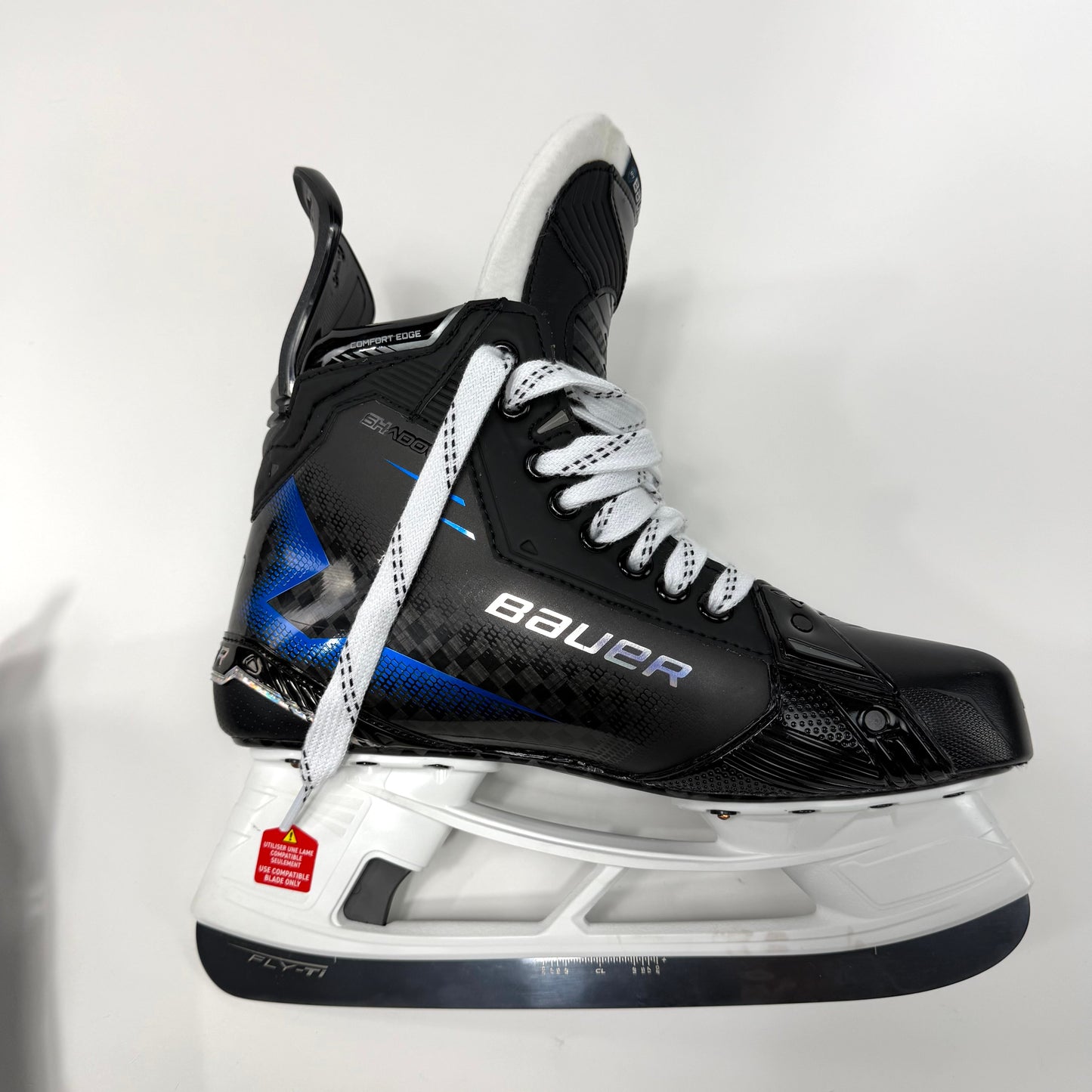 Brand New Custom Blue Bauer Shadow Pro Stock - Size 8.5 - Fit 1