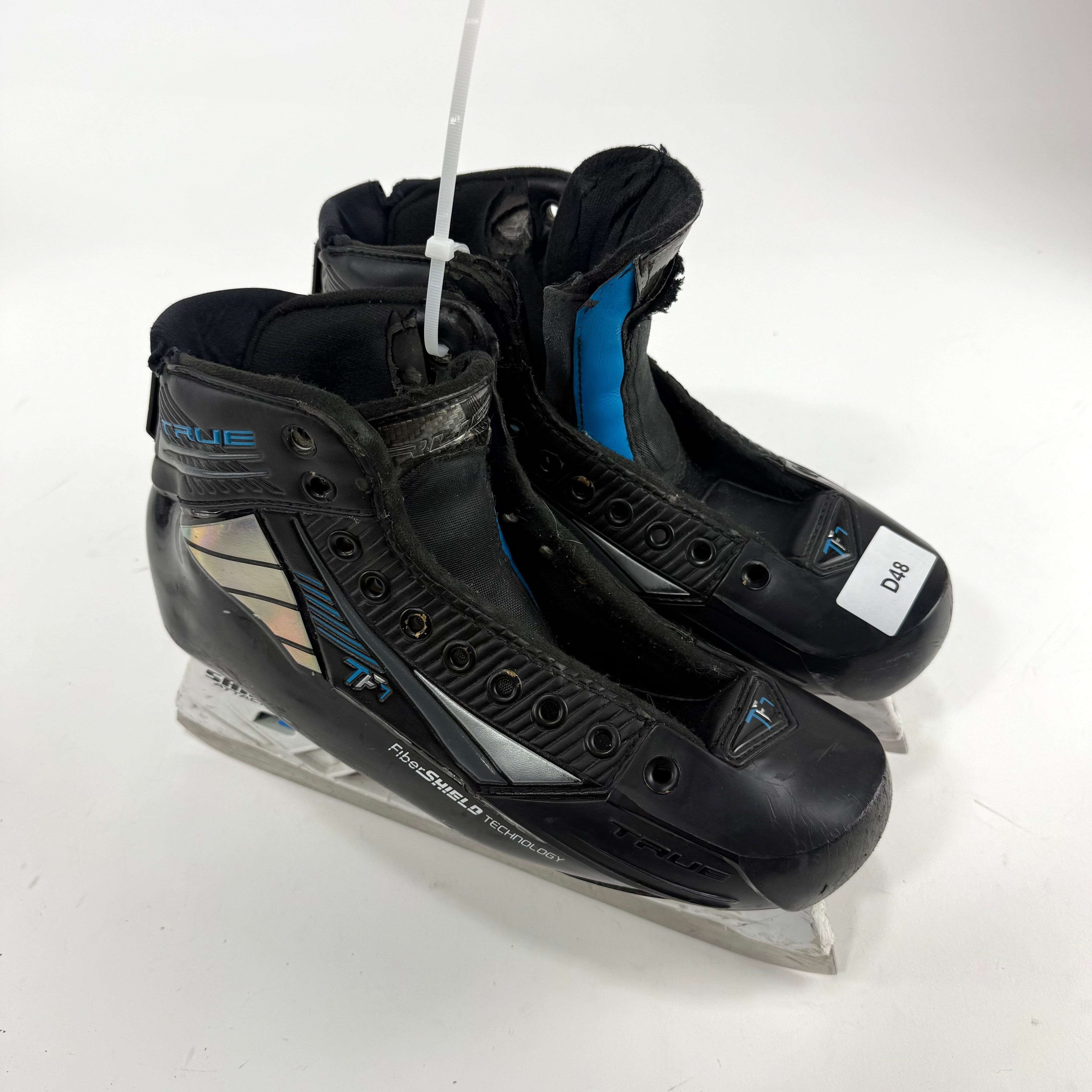 Used True TF7 Goalie Skates | Size 9? | D48 - Top Flight Hockey