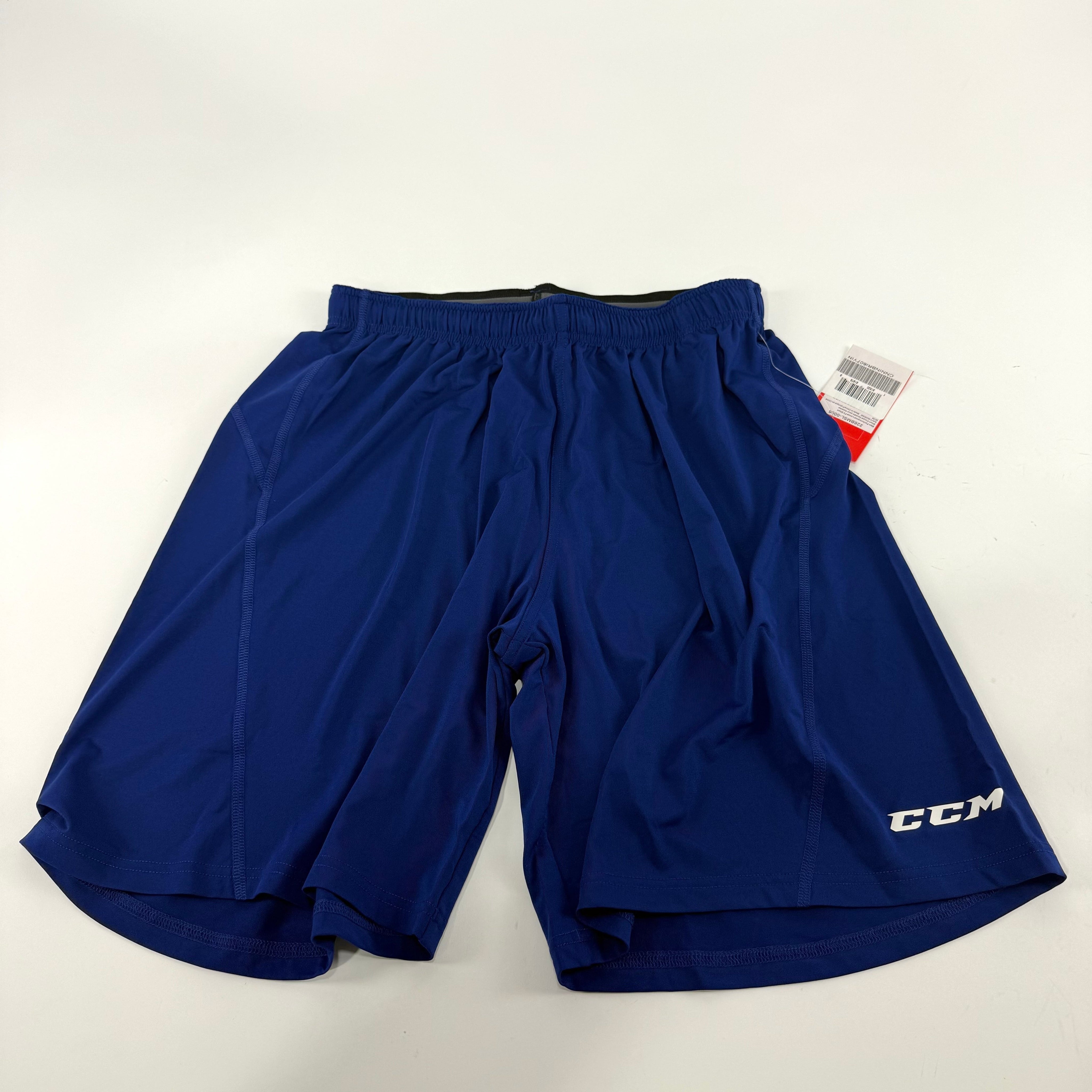New Navy CCM Mens Performance Loose Fit Shorts | Senior M | #191520519759 - Top Flight Hockey
