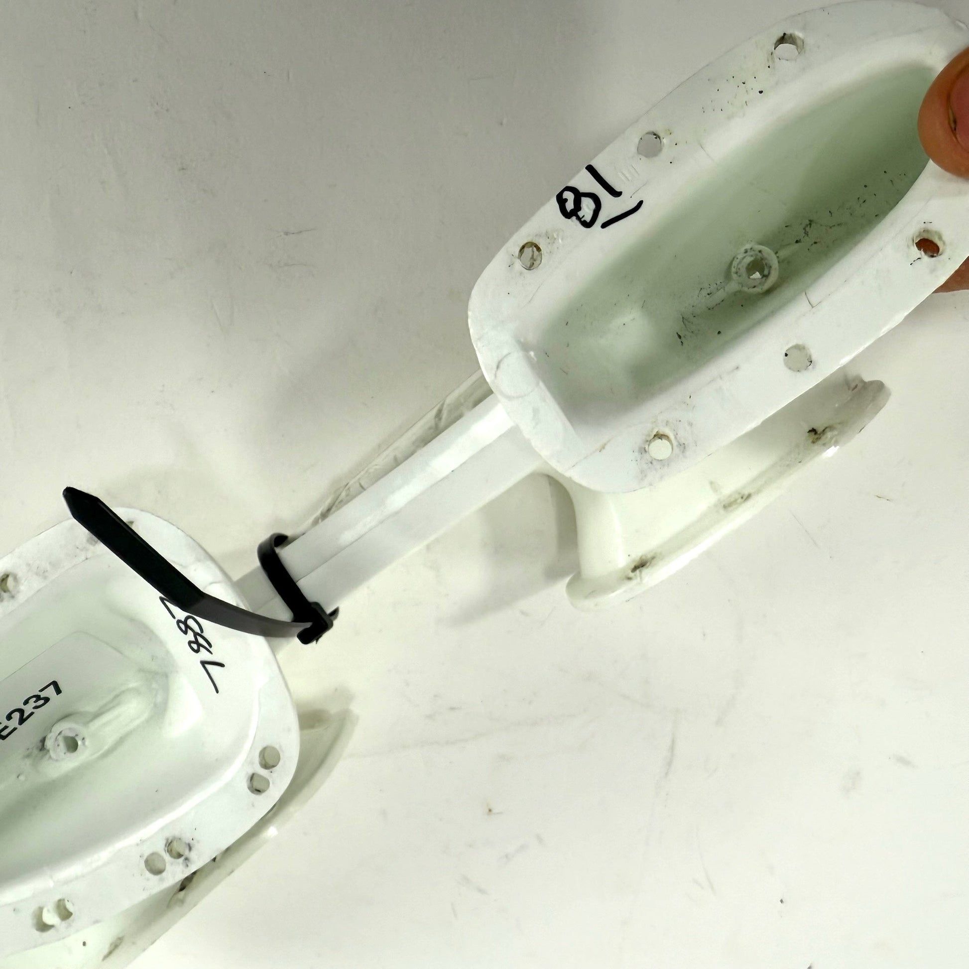 Used Tuuk Custom+ Holders | 288mm | Marian Hossa #81 | E188 - Top Flight Hockey