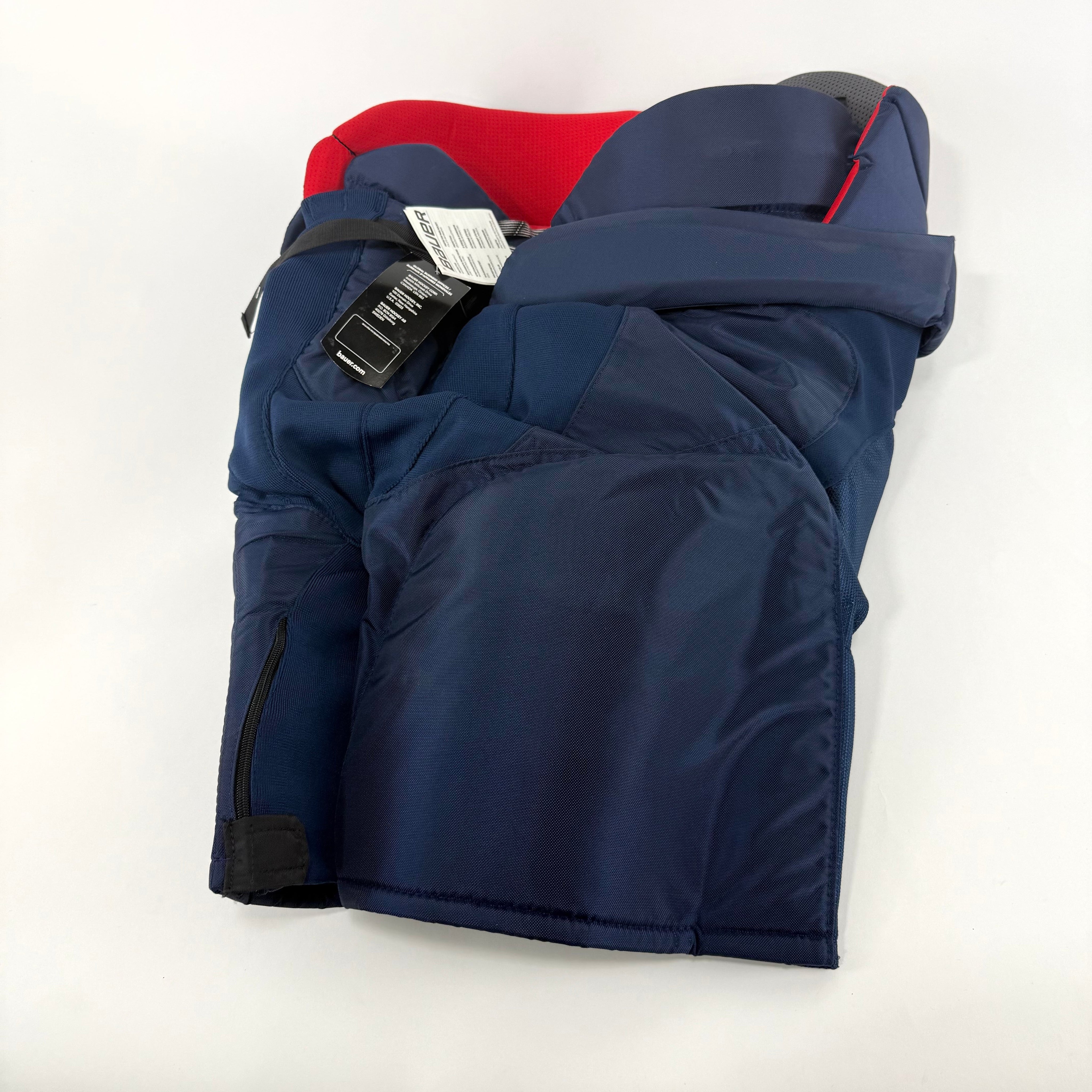 New Navy Bauer Vapor Pro Pants | XL | Stl Blues | U147 - Top Flight Hockey