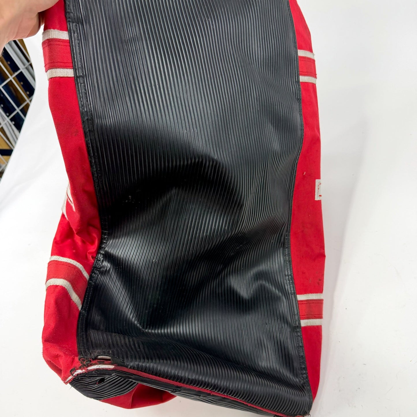 Used Red Elite Hockey Hamilton Huskies Player Bag | AB543