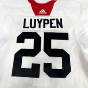 LUYPEN #25 - NEW - White Chicago Blackhawks Camp / Practice Jersey - Adidas MIC Size 56 - Top Flight Hockey