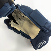 Used Navy CCM Jetspeed Pro Gloves | 13" | D351