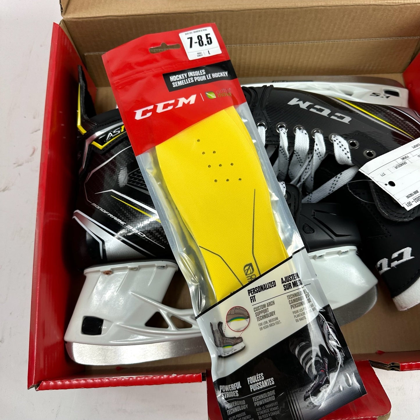 New CCM SuperTacks AS1 Skates | Size 8 D | M354 - Top Flight Hockey
