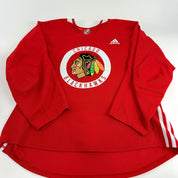 HARDMAN #86 - Red Chicago Blackhawks Practice Jersey - Adidas MIC Size 58 - Top Flight Hockey
