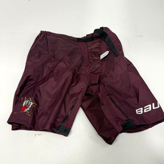 Used Maroon Bauer Tasmanian Devil Shell | Senior Large - #AB240 - Top Flight Hockey