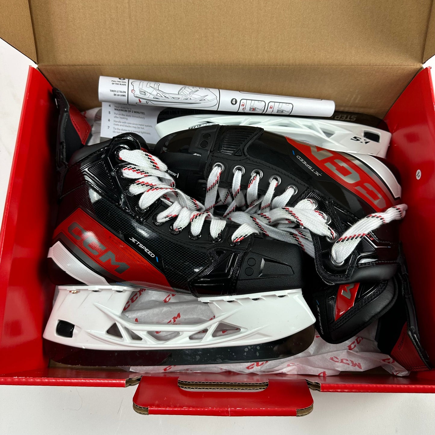 Brand New CCM FT6 Pro Hockey Skates - Size 5.5 Regular - #K18 - Top Flight Hockey