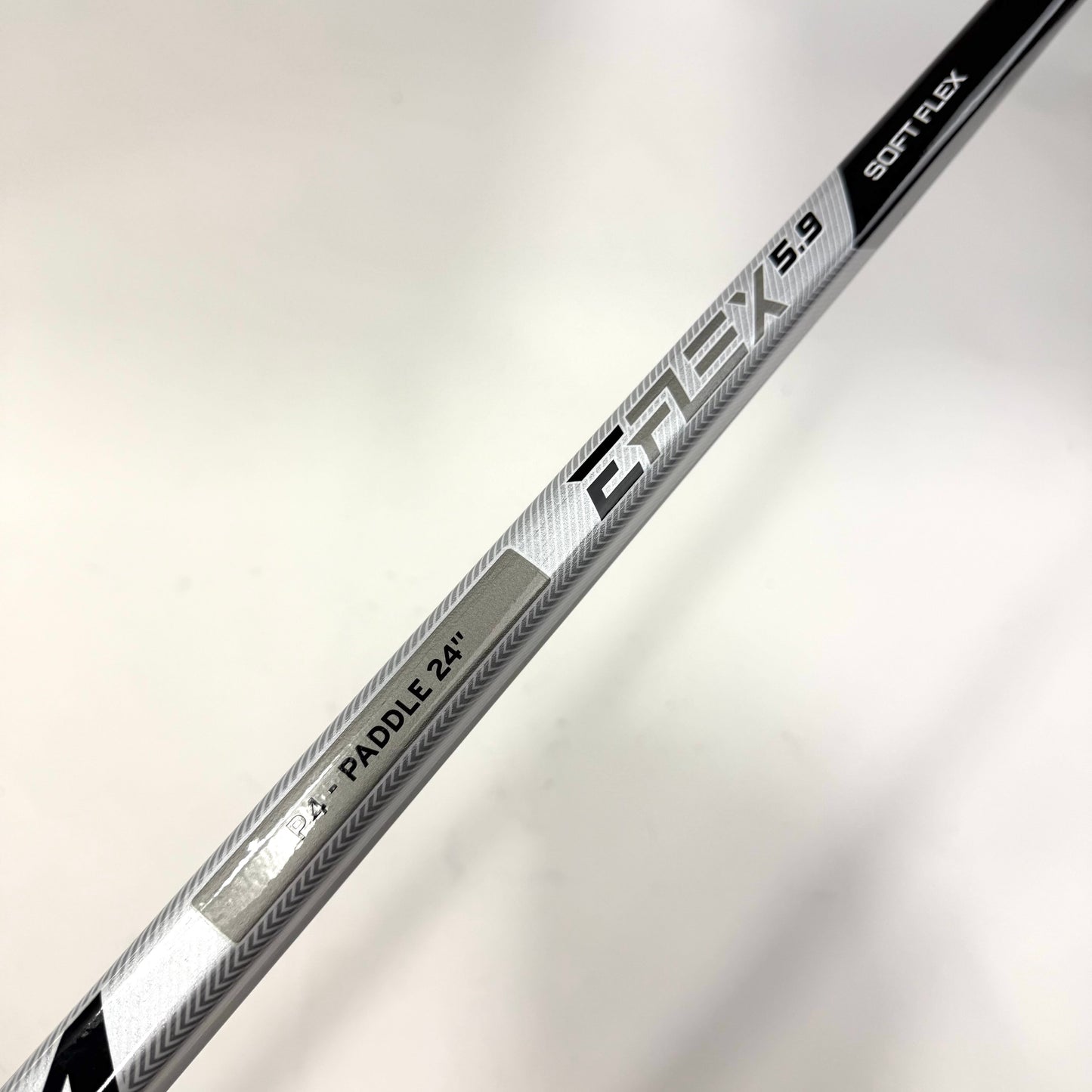 New Full Right CCM Eflex 5.9 Goalie Stick | 24" Paddle P4 Curve | F9
