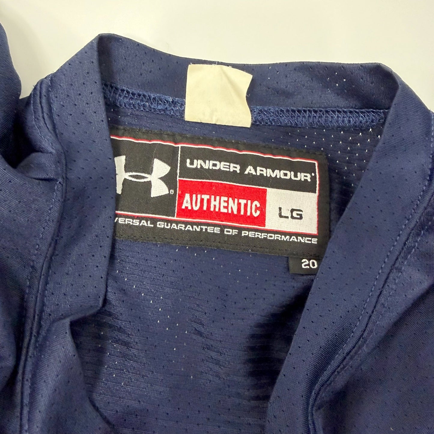 Used Navy Under Armour Notre Dame Practice Jersey | Senior Large | AB744